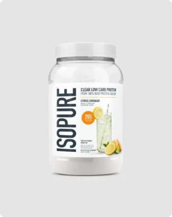 Isopure Clear Protein - Citrus Lemonade