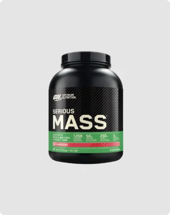 ON Serious Mass Weight Gainer Protein Powder - Strawberry